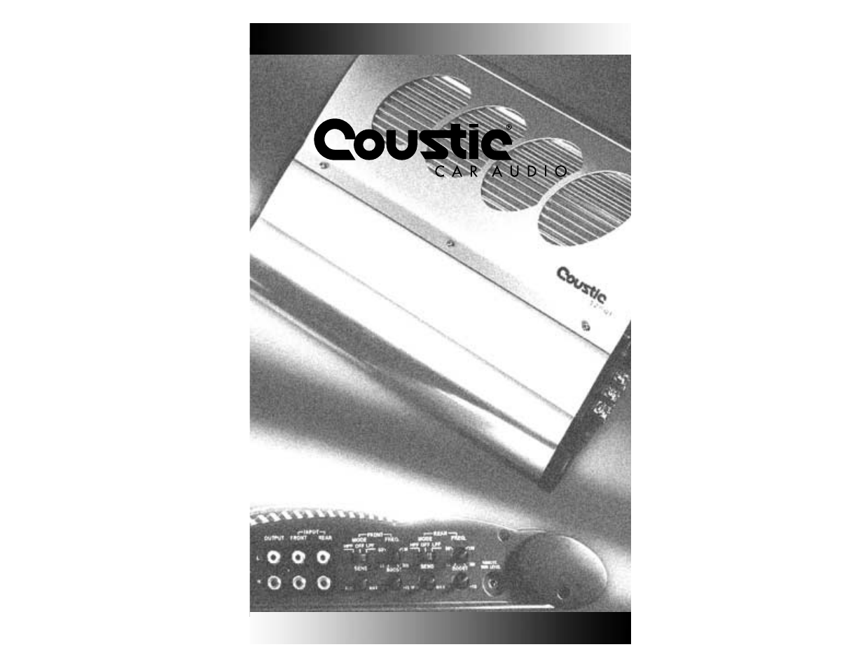 Coustic 320QE User Manual | 11 pages