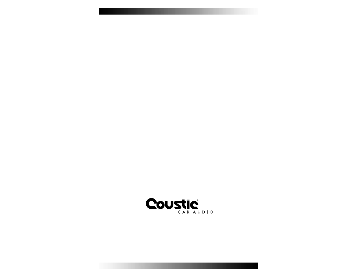 Coustic 320QE User Manual | Page 11 / 11