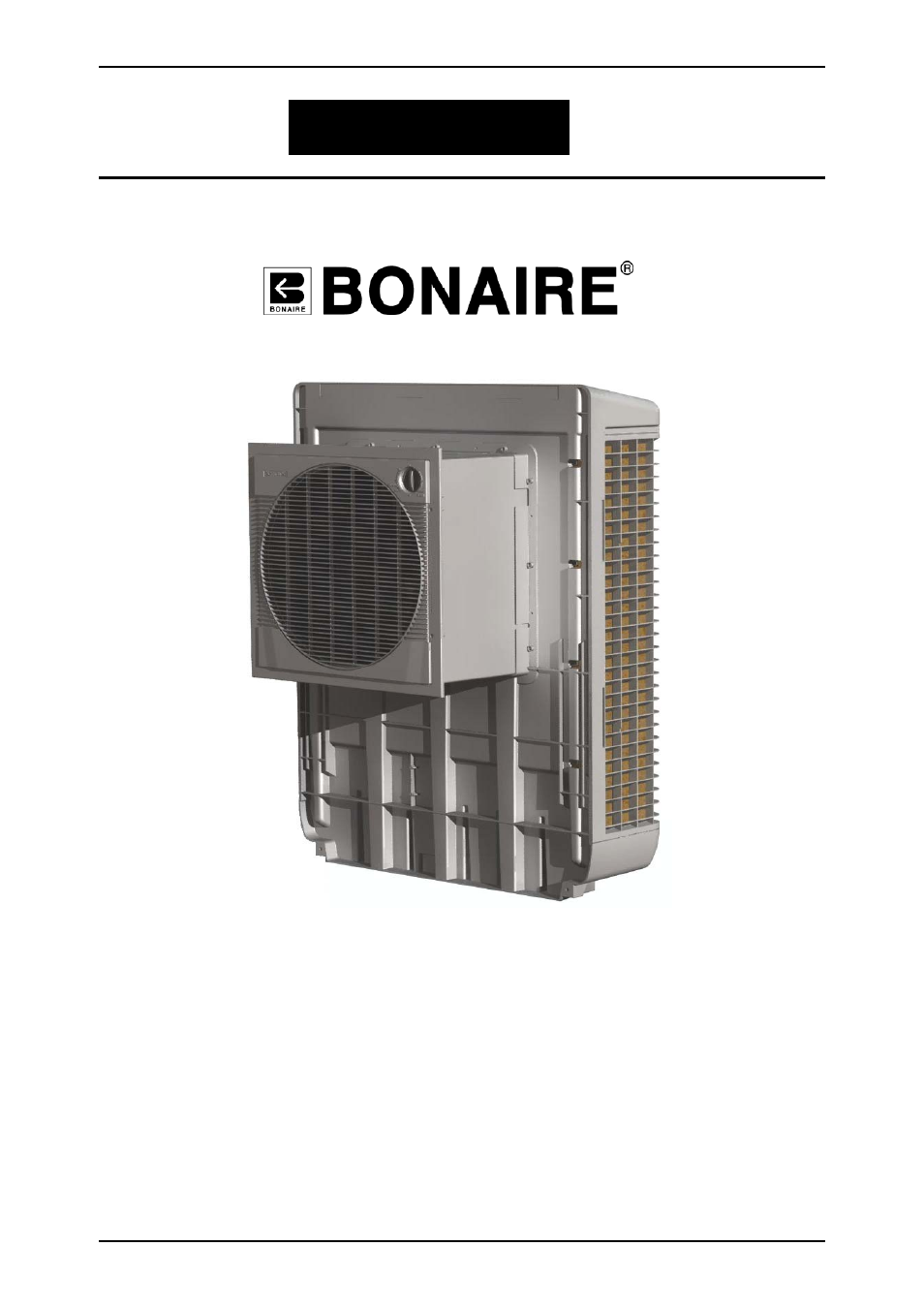 Bonaire Durango Window Cooler User Manual | 24 pages