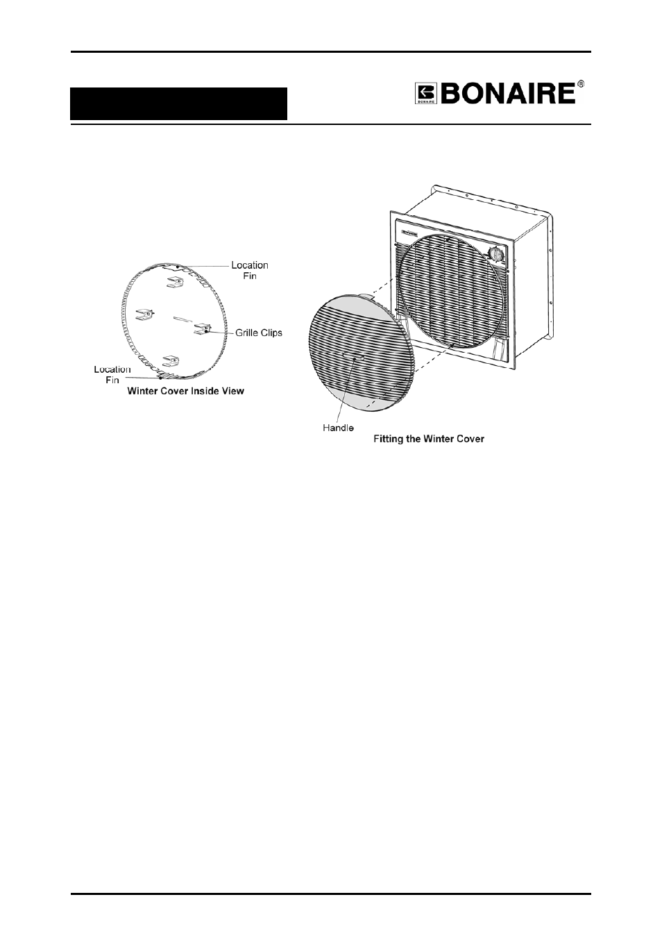 Optional extras | Bonaire Durango Window Cooler User Manual | Page 18 / 24