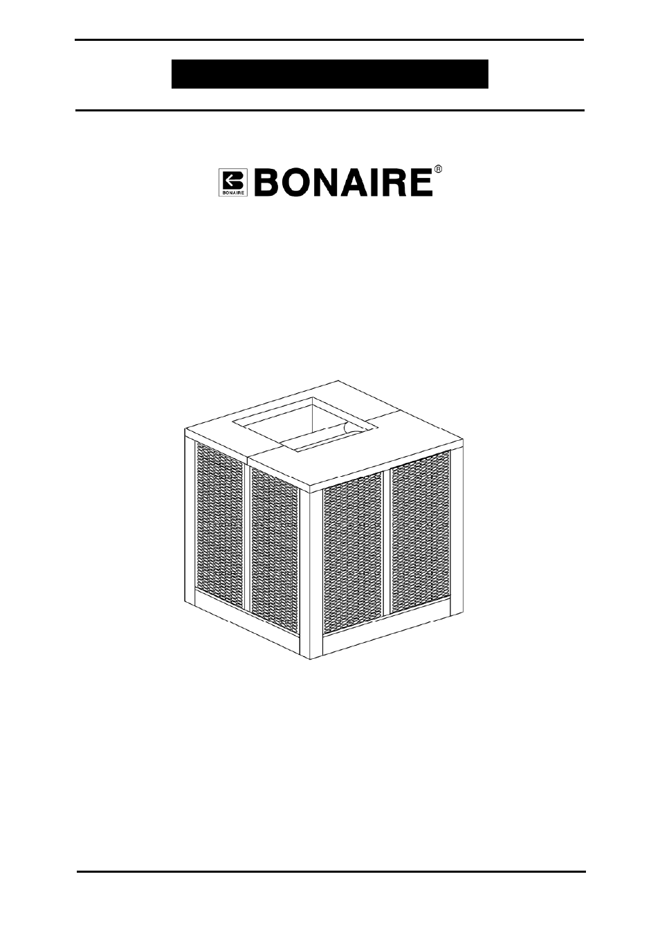 Bonaire Series C - Commercial / Industrial User Manual | 24 pages