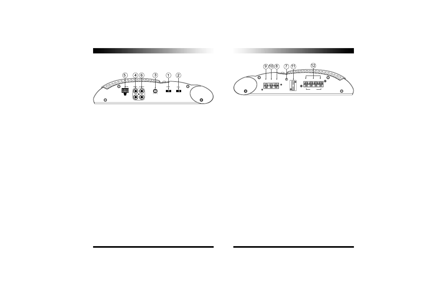 Controls, indicators, and terminals | Coustic 160SE User Manual | Page 3 / 11