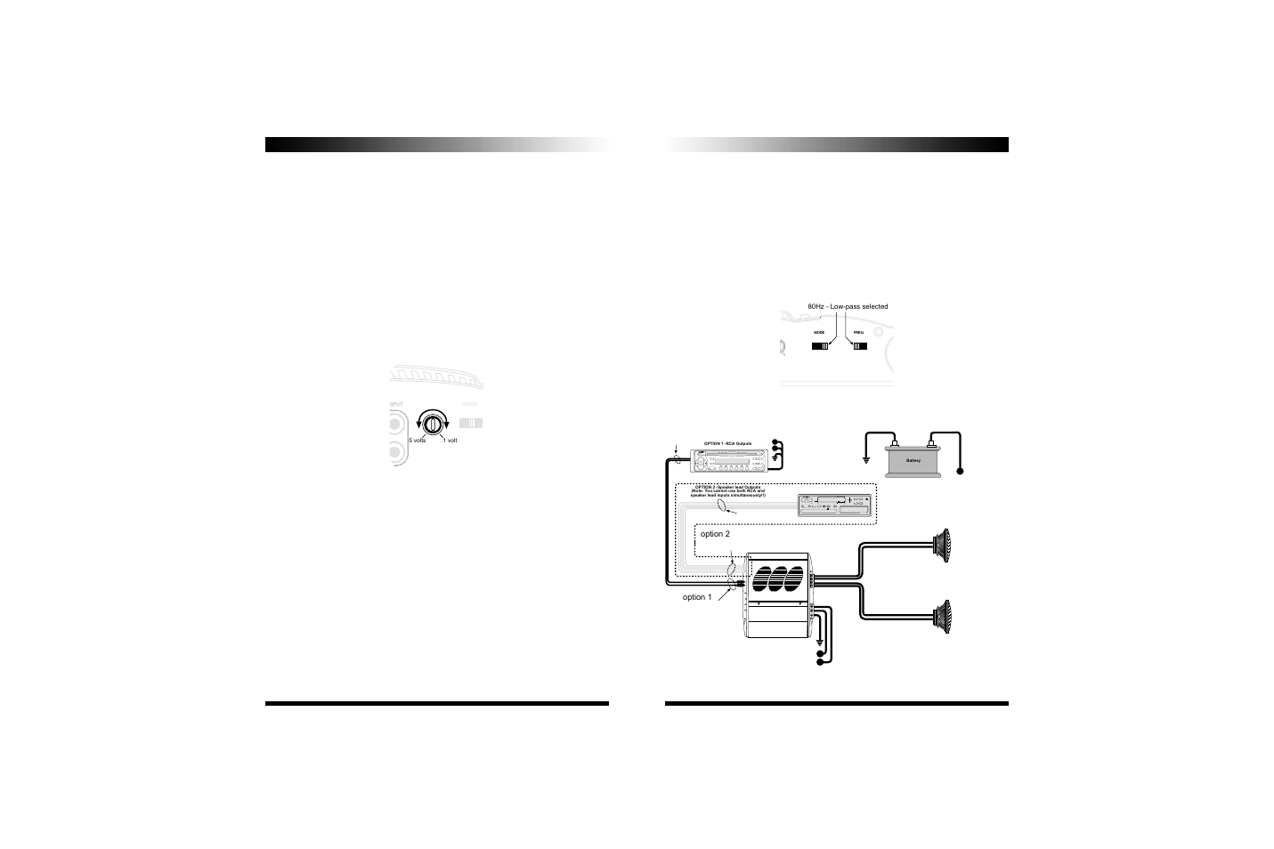 Final system check, Loud cd-328, Option 2 | T. rpt, D.scan, Option 1 | Coustic 160SE User Manual | Page 7 / 11