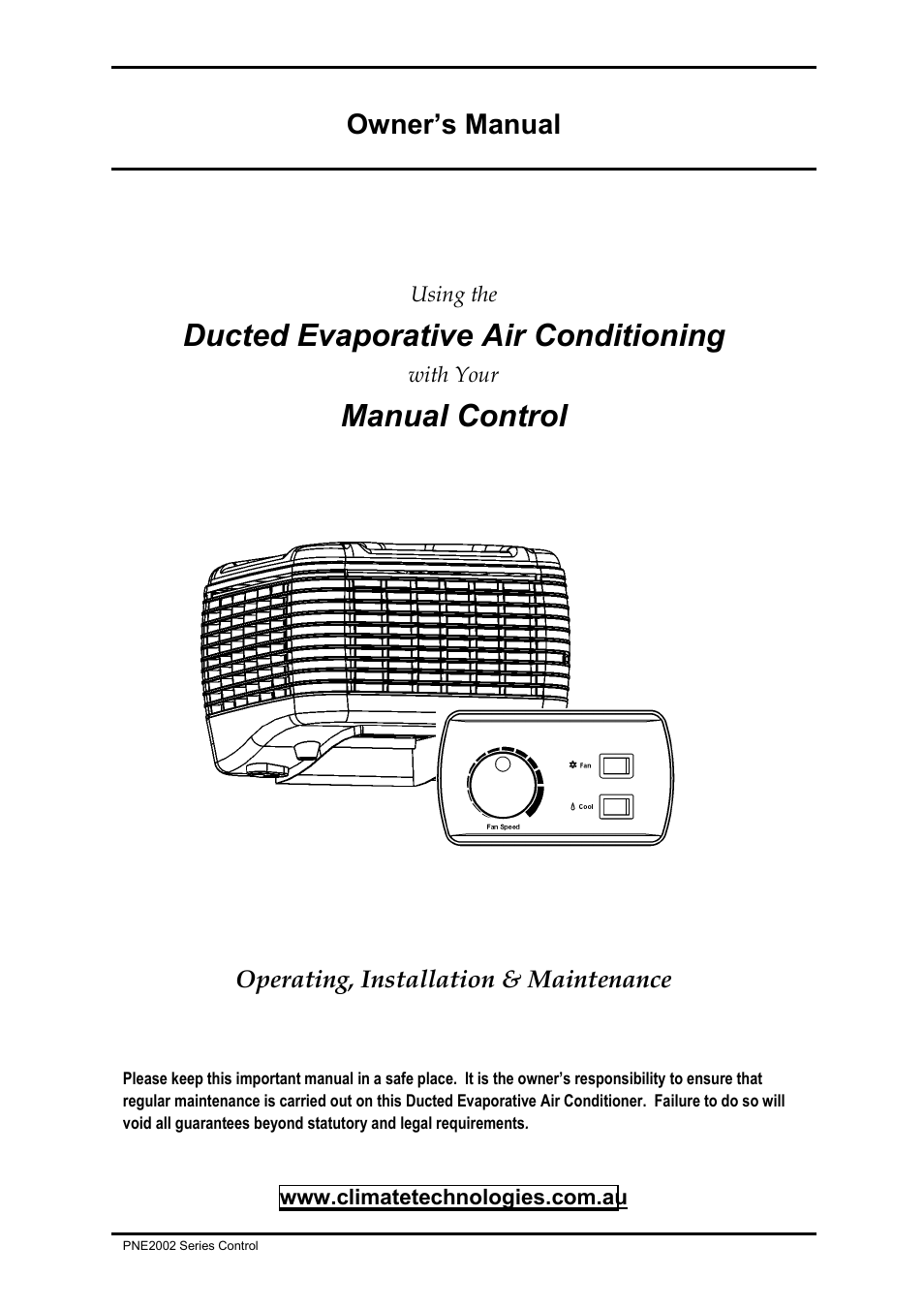 Bonaire Deluxe Control (LV) - PNE User Manual | 20 pages