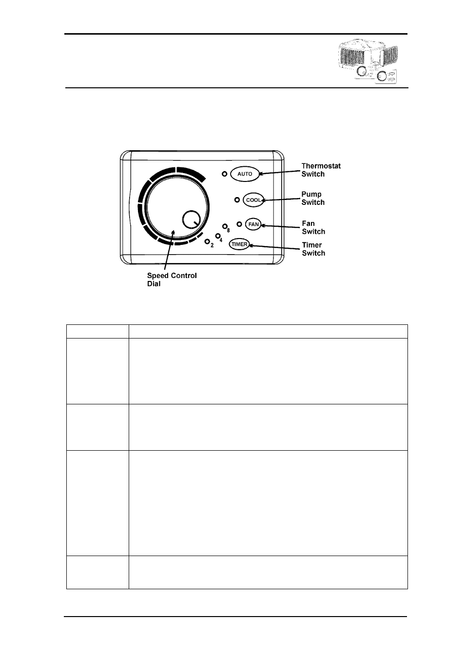 Programmable thermostat control – setup options, Options, Rogrammable | Hermostat, Ontrol, Etup, Ptions | Bonaire / Celair (Tekelek) User Manual | Page 17 / 28