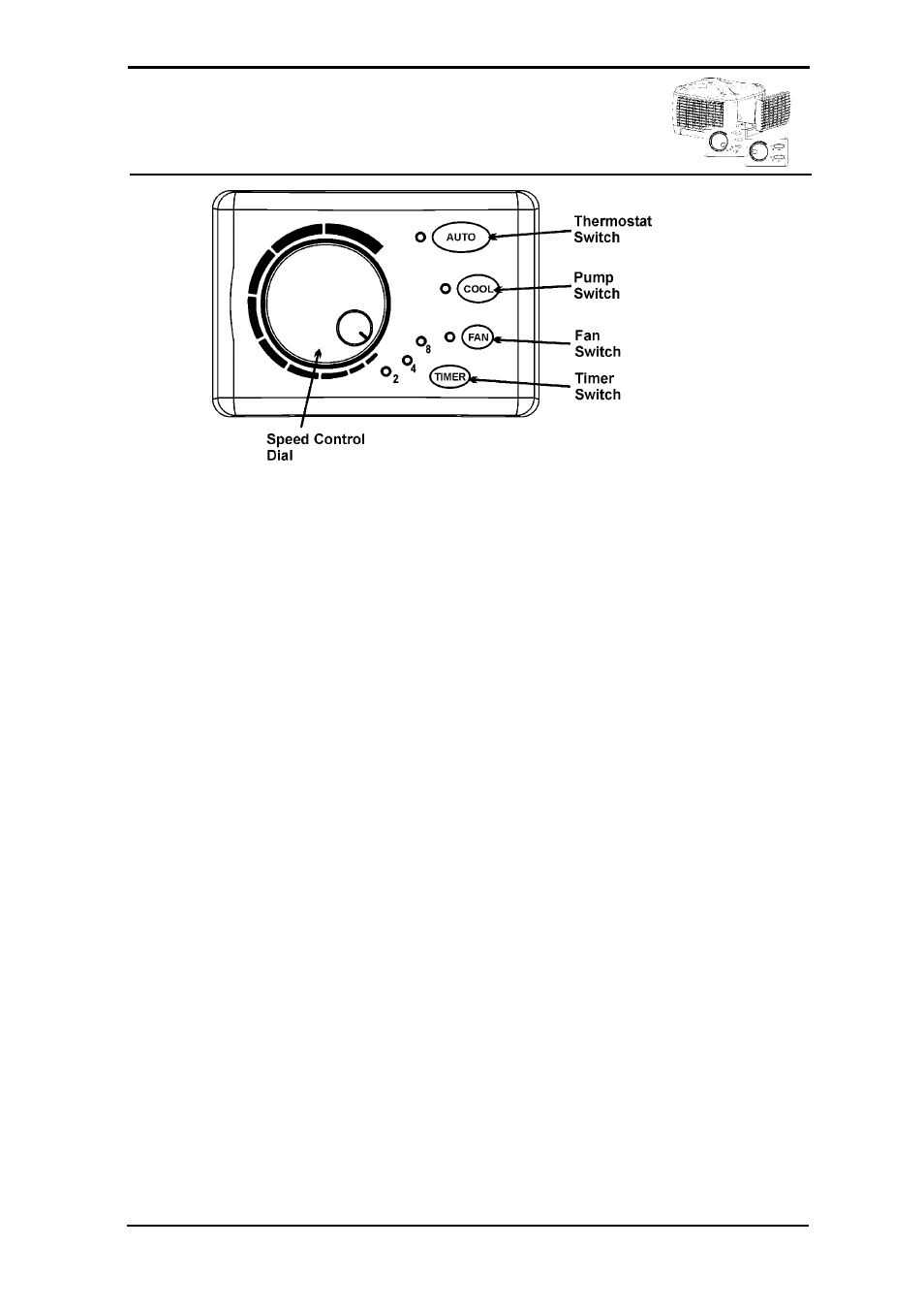 Setting the dump interval cycles | Bonaire / Celair (Tekelek) User Manual | Page 20 / 28