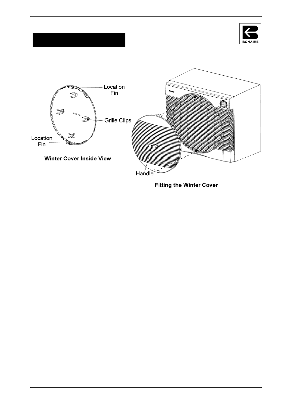 Owners manual | Bonaire Durango Winter Cover User Manual | Page 2 / 4