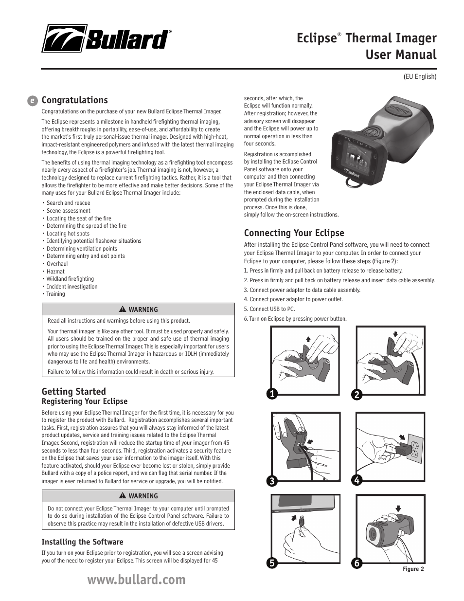 Bullard Eclipse User Manual | 4 pages