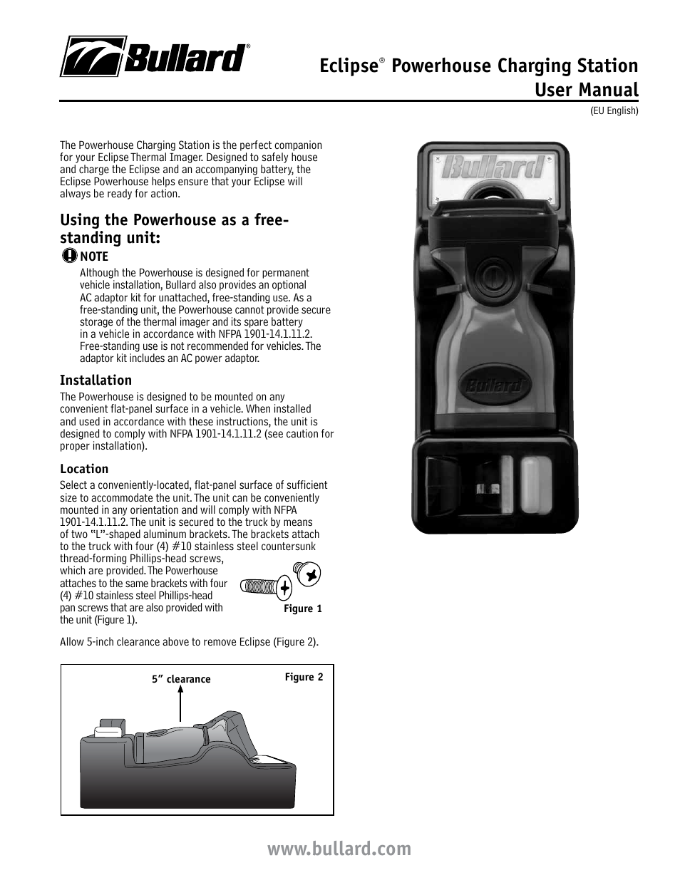 Bullard Eclipse Powerhouse User Manual | 7 pages