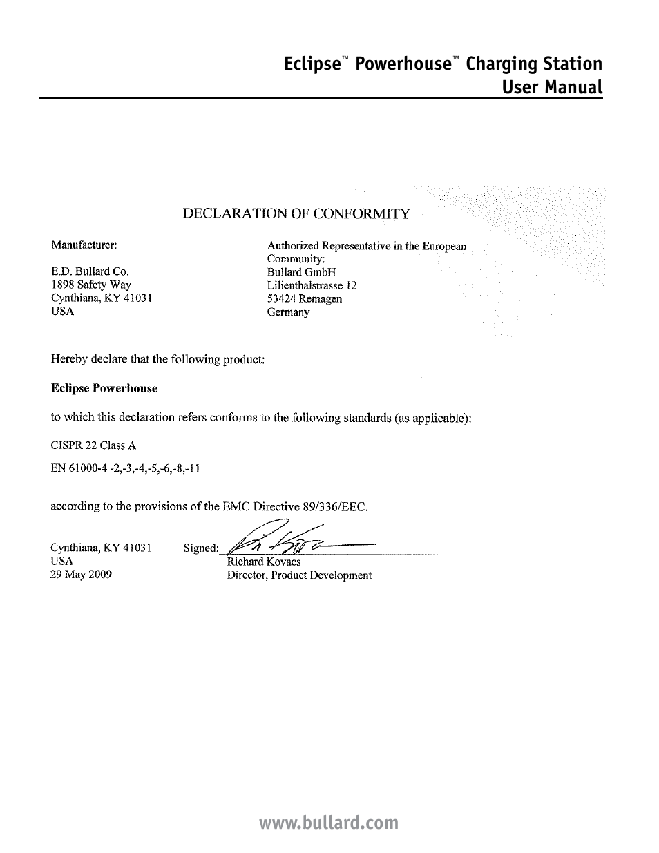 Eclipse, Powerhouse | Bullard Eclipse Powerhouse User Manual | Page 6 / 7