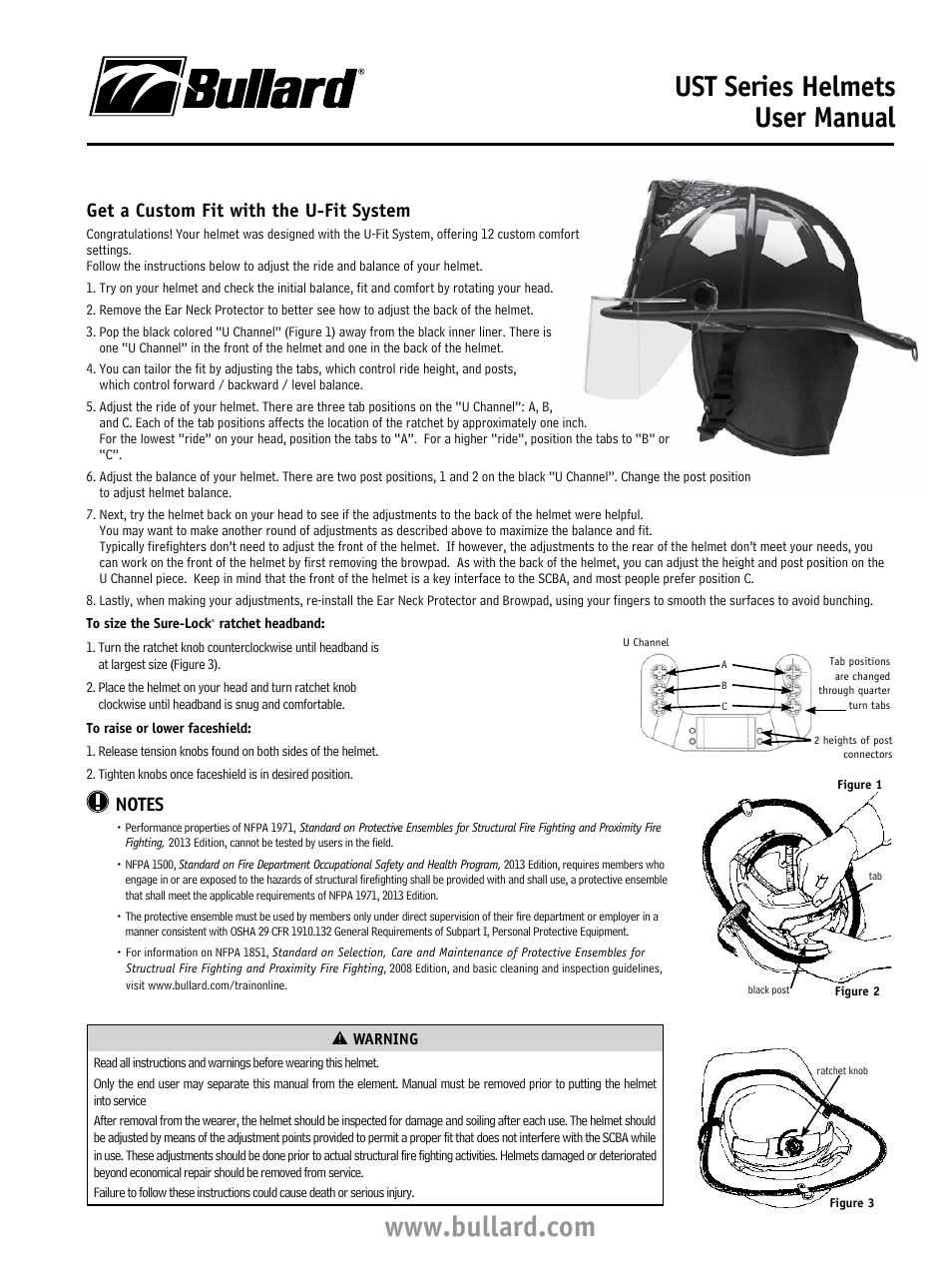 Bullard UST User Manual | 4 pages