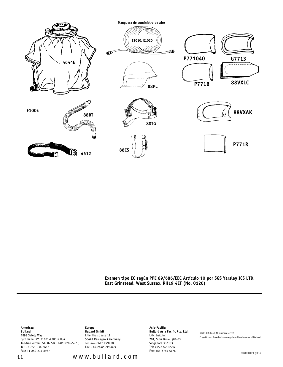 Bullard 88E User Manual | Page 12 / 24
