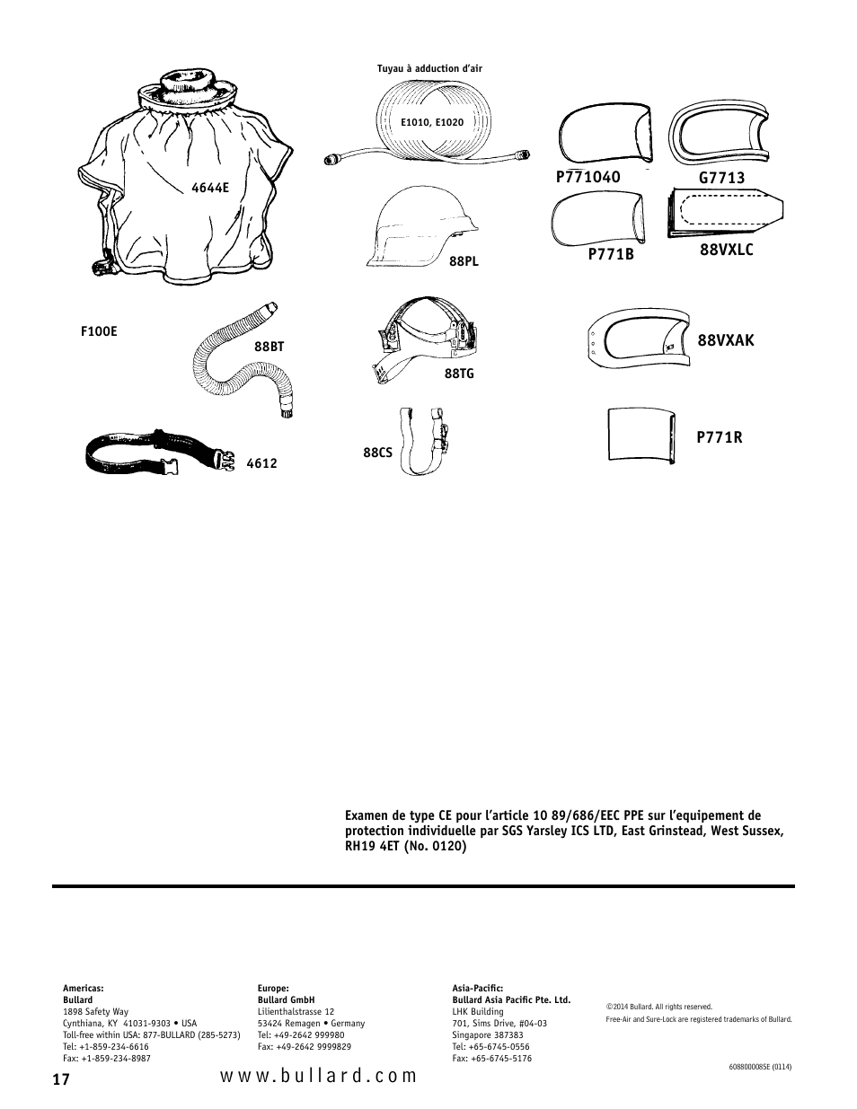 Bullard 88E User Manual | Page 18 / 24