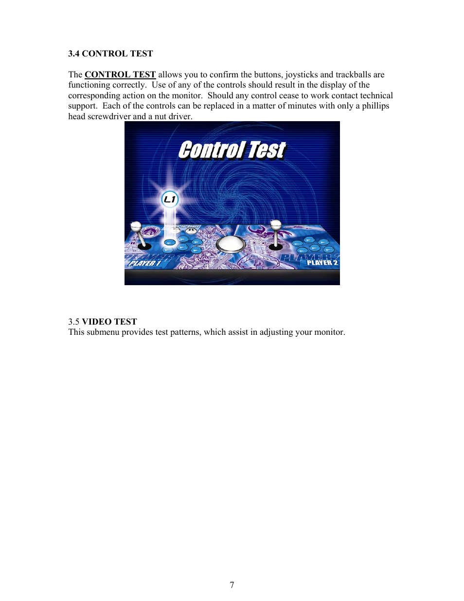 Chicago Gaming Arcade Legends 2 User Manual | Page 7 / 11