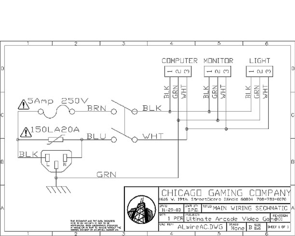 Chicago Gaming Arcade Legends User Manual | Page 14 / 14