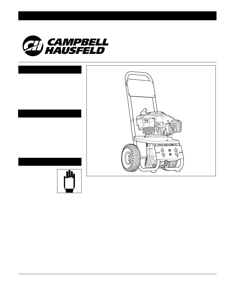 Generadores, Descripcíon para desempacar medidas de seguridad | Campbell Hausfeld GN356602AC User Manual | Page 19 / 24