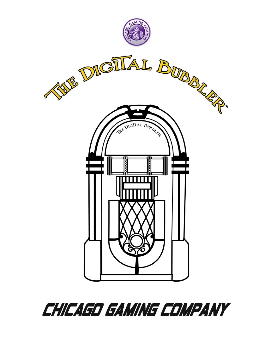 Chicago Gaming Digital Bubbler Jukebox User Manual | 38 pages