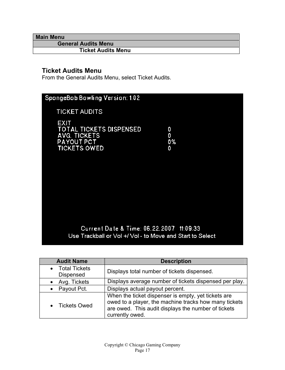 Chicago Gaming Bikini Bottom Bowling User Manual | Page 17 / 42