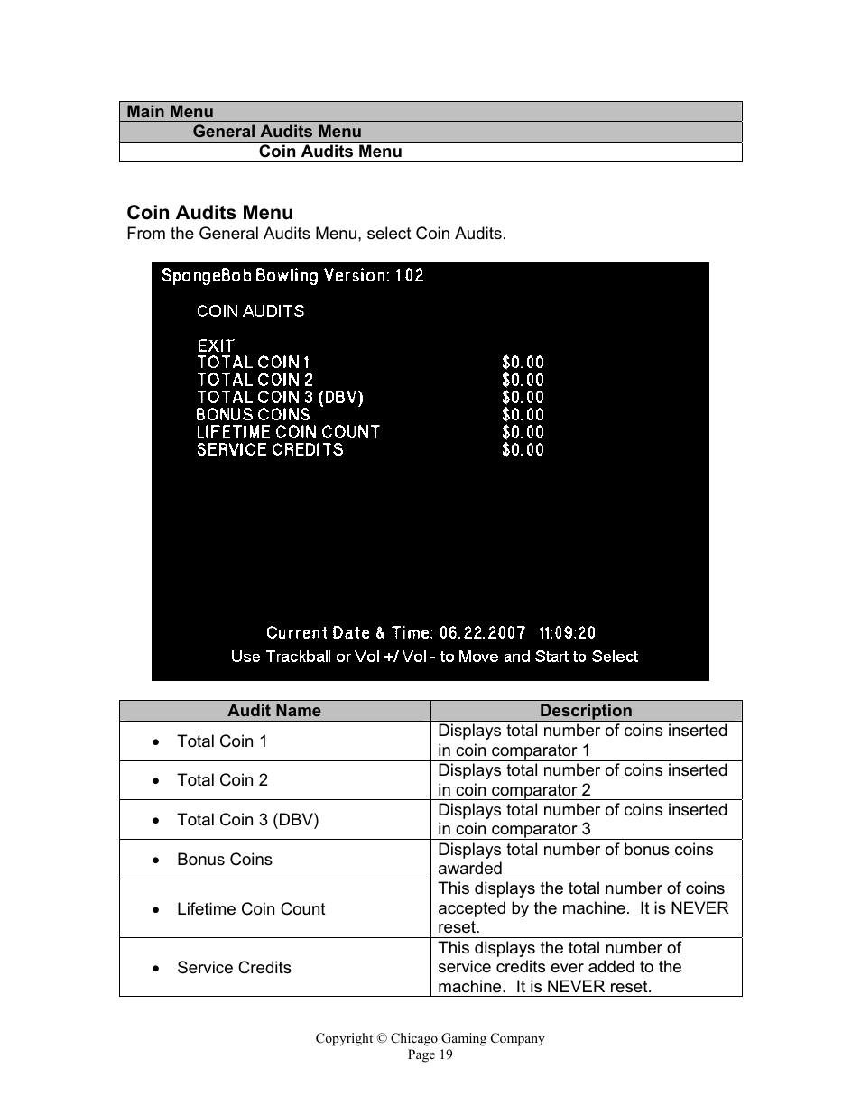 Chicago Gaming Bikini Bottom Bowling User Manual | Page 19 / 42