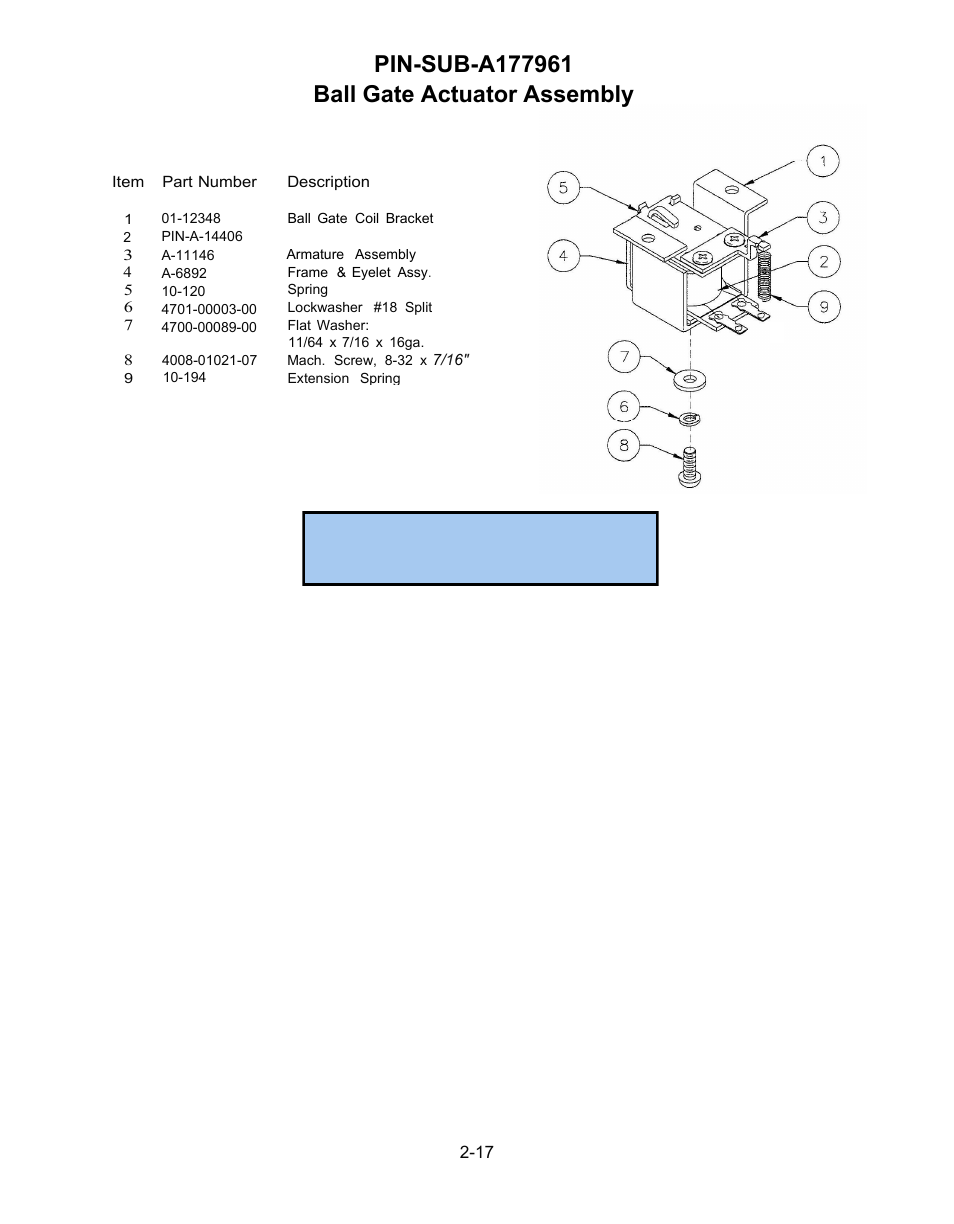 12v ball gate actuator assembly | Chicago Gaming Medieval Madness Remake User Manual | Page 100 / 146