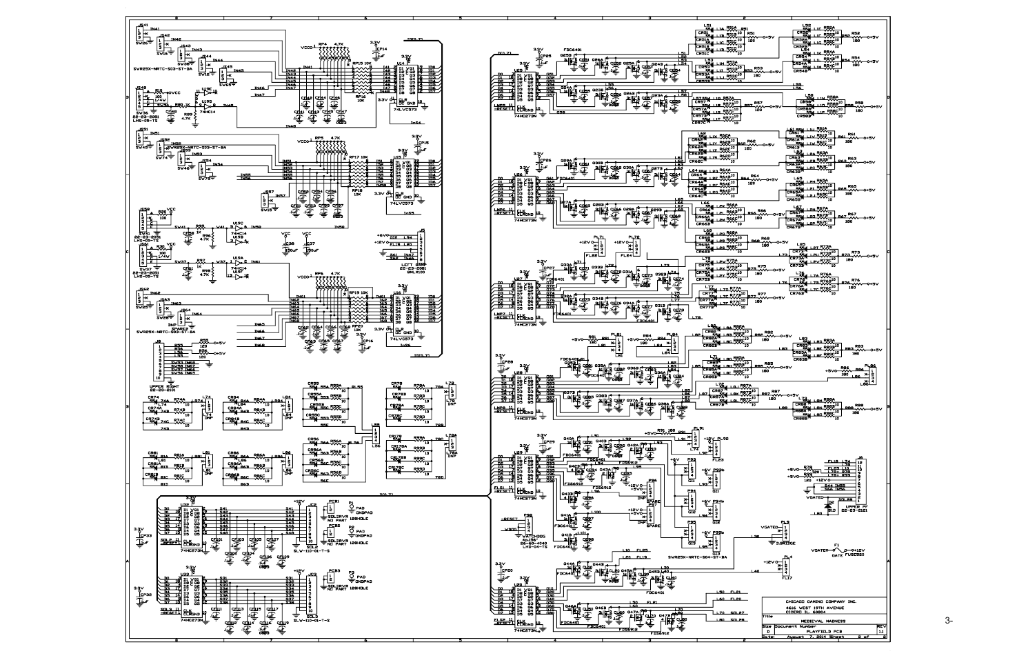 Chicago Gaming Medieval Madness Remake User Manual | Page 139 / 146