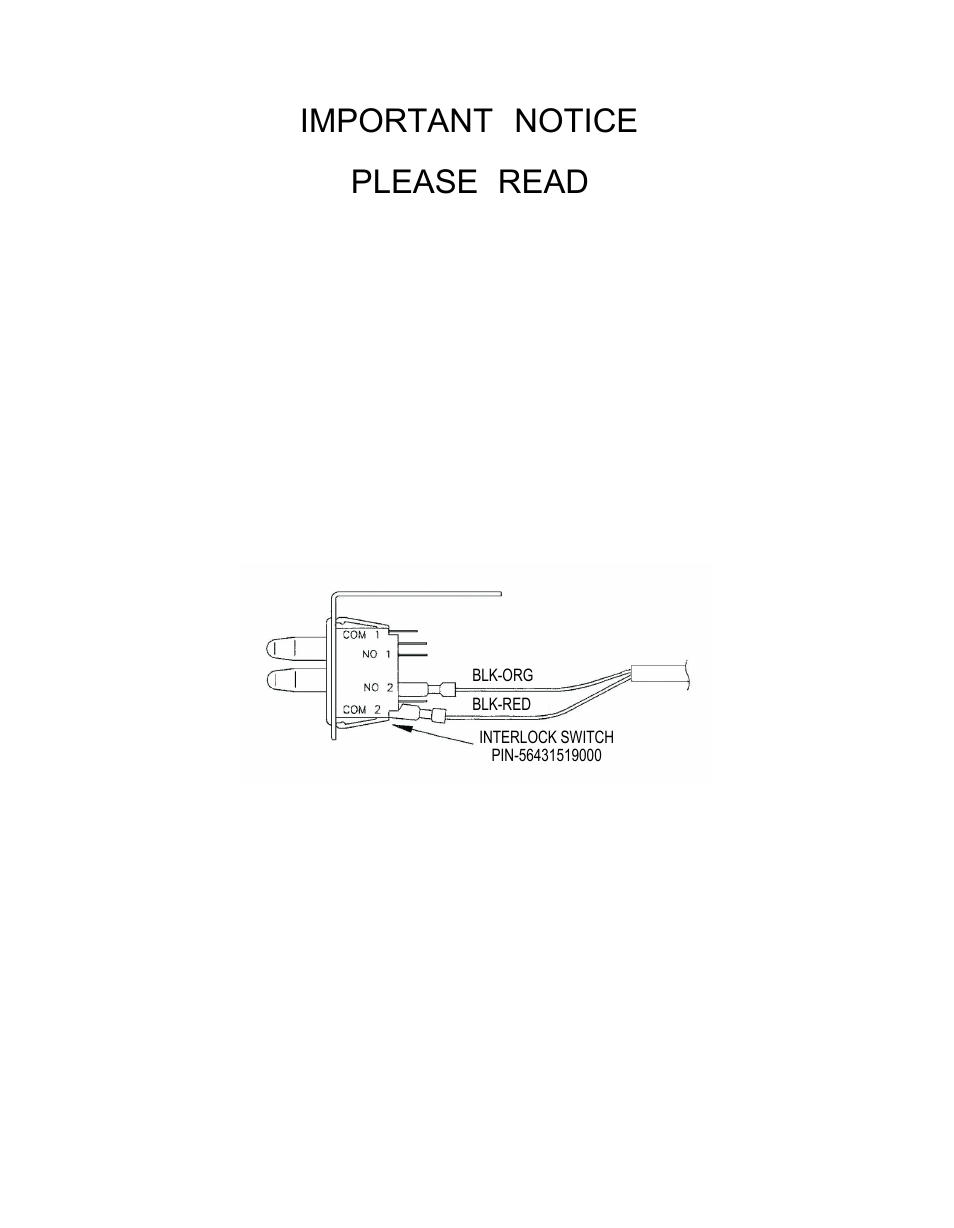 Important notice, Important notice please read | Chicago Gaming Medieval Madness Remake User Manual | Page 3 / 146