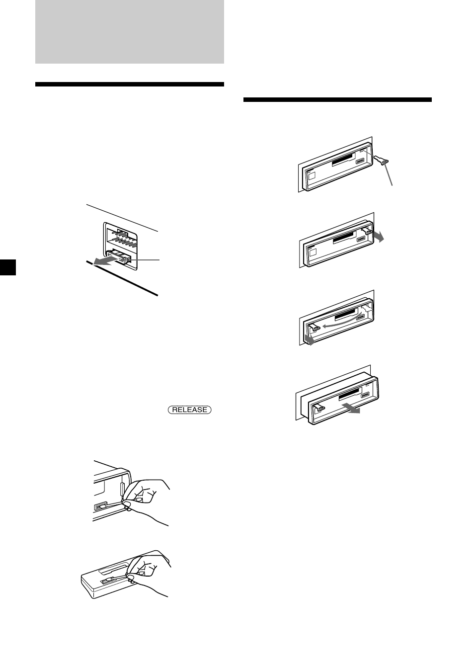 Additional information, Dismounting the unit, Maintenance | Sony XR-C2300R User Manual | Page 20 / 112