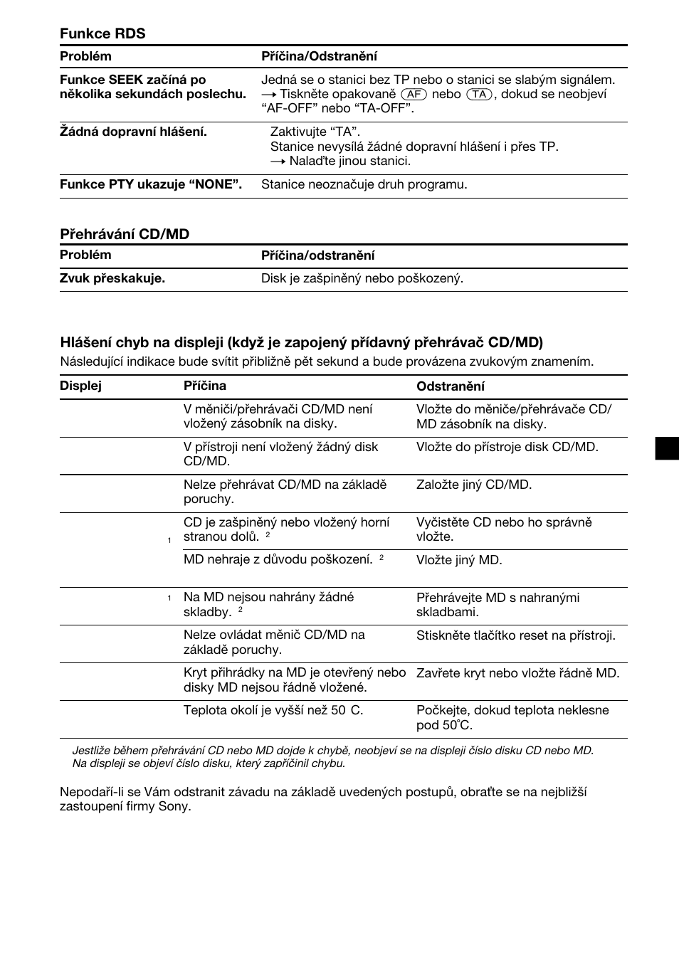 Sony XR-C2300R User Manual | Page 67 / 112