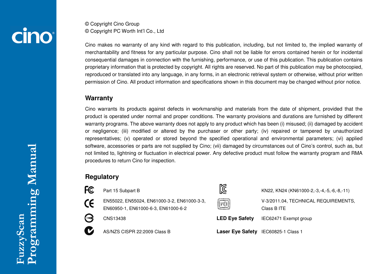 Cino A770 HC User Manual | Page 6 / 93