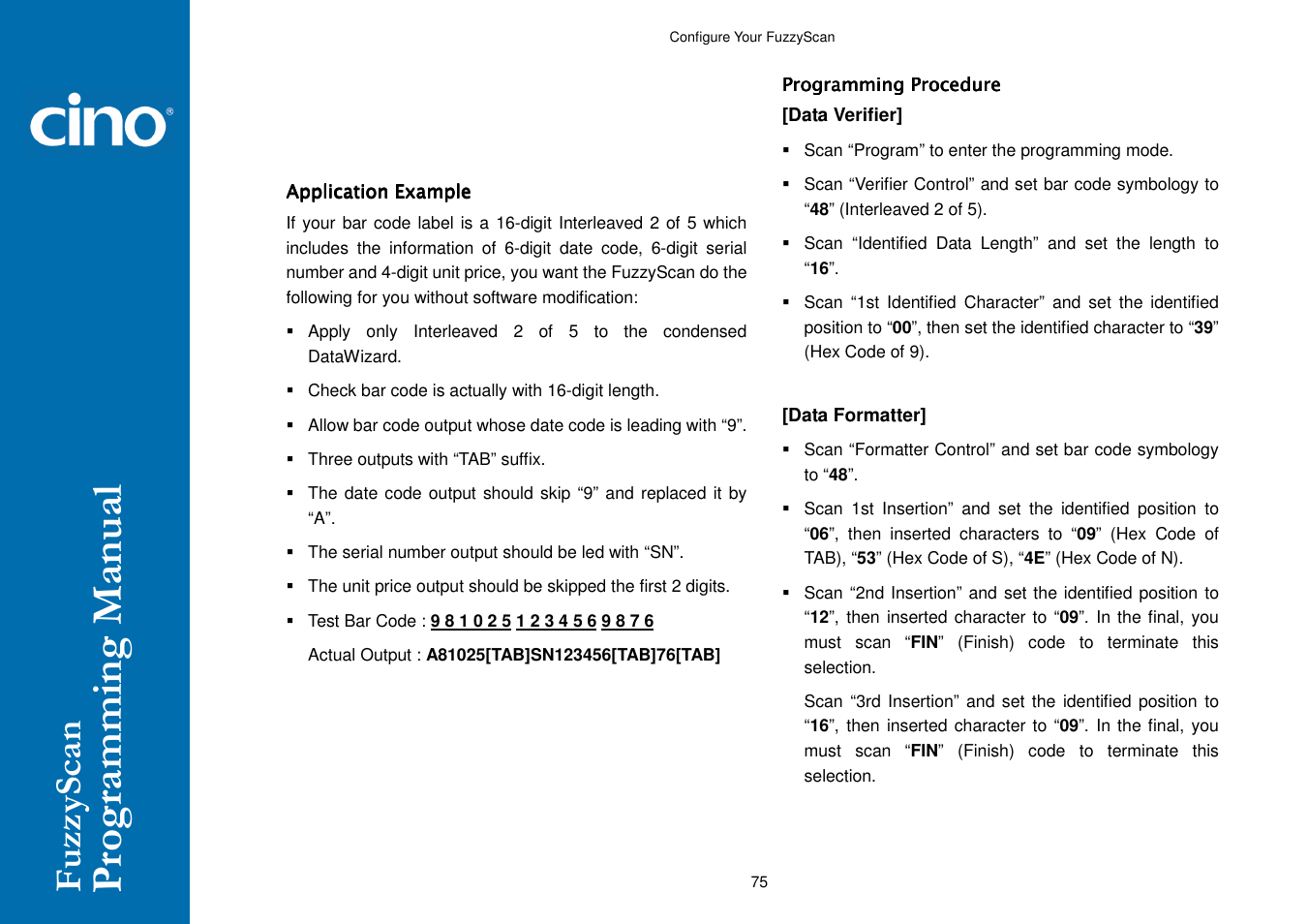 Cino A770 HC User Manual | Page 82 / 93