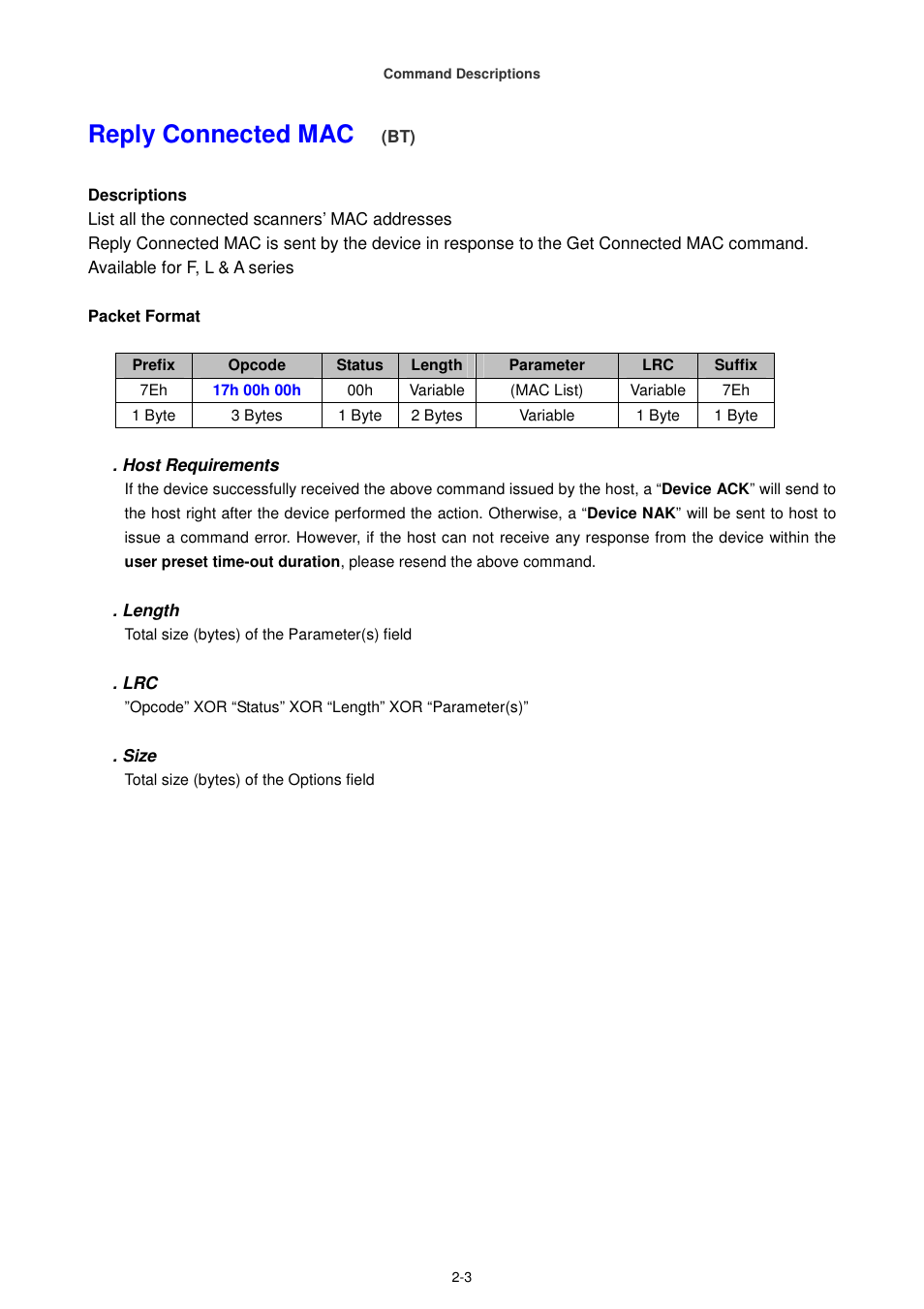 Reply connected mac | Cino FA470 User Manual | Page 18 / 251