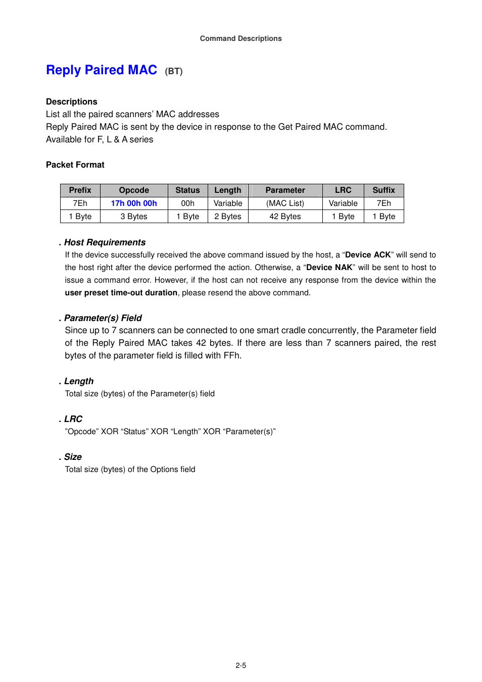 Reply paired mac | Cino FA470 User Manual | Page 20 / 251