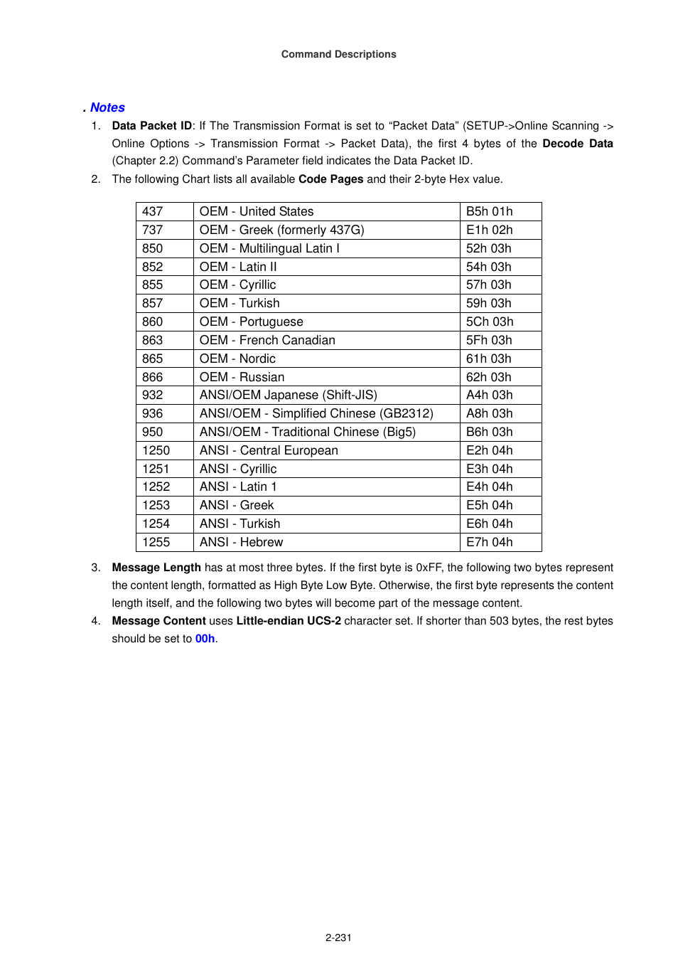 Cino FA470 User Manual | Page 246 / 251