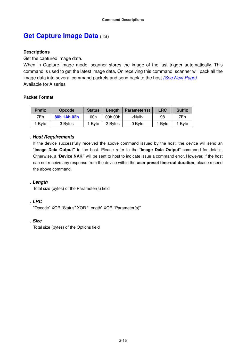 Get capture image data | Cino FA470 User Manual | Page 30 / 251