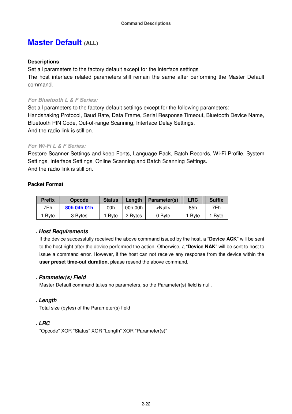 Master default | Cino FA470 User Manual | Page 37 / 251