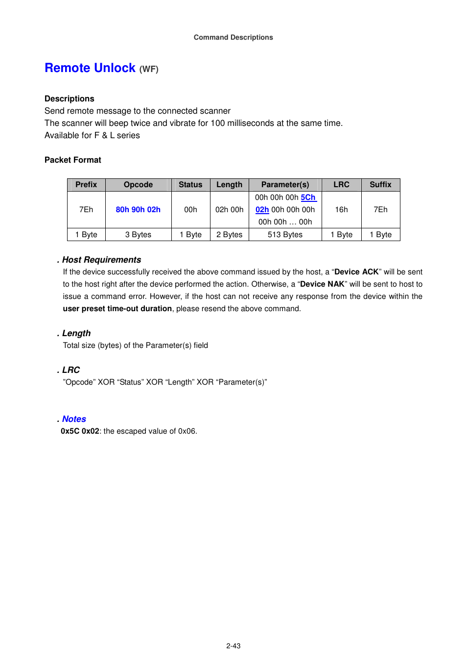 Remote unlock | Cino FA470 User Manual | Page 58 / 251