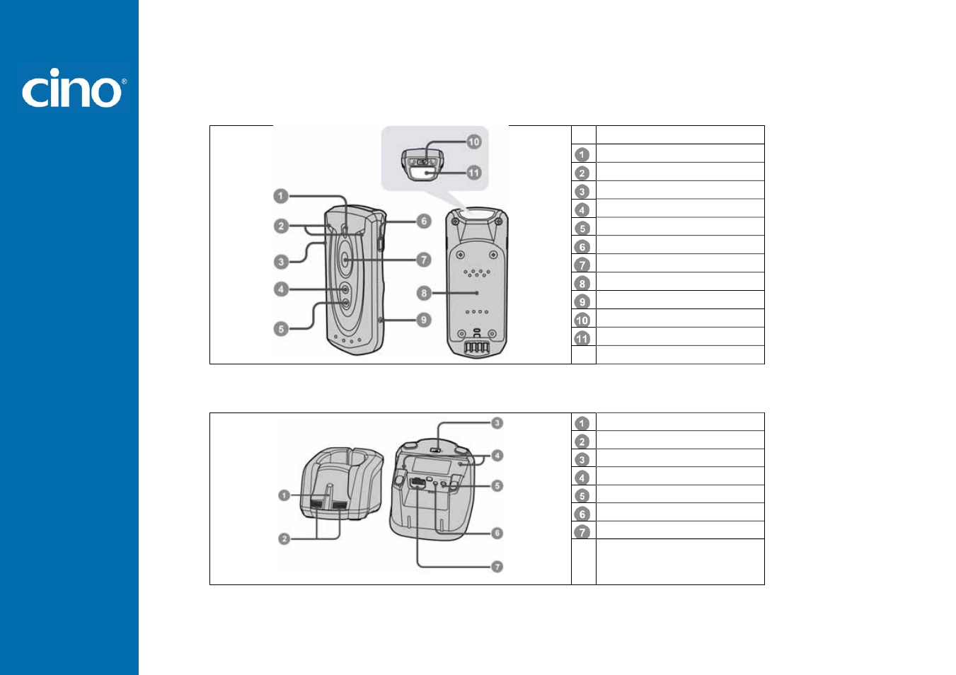 Refer ence man ual, Wir eless fuzzyscan | Cino PL680BT HC User Manual | Page 10 / 113