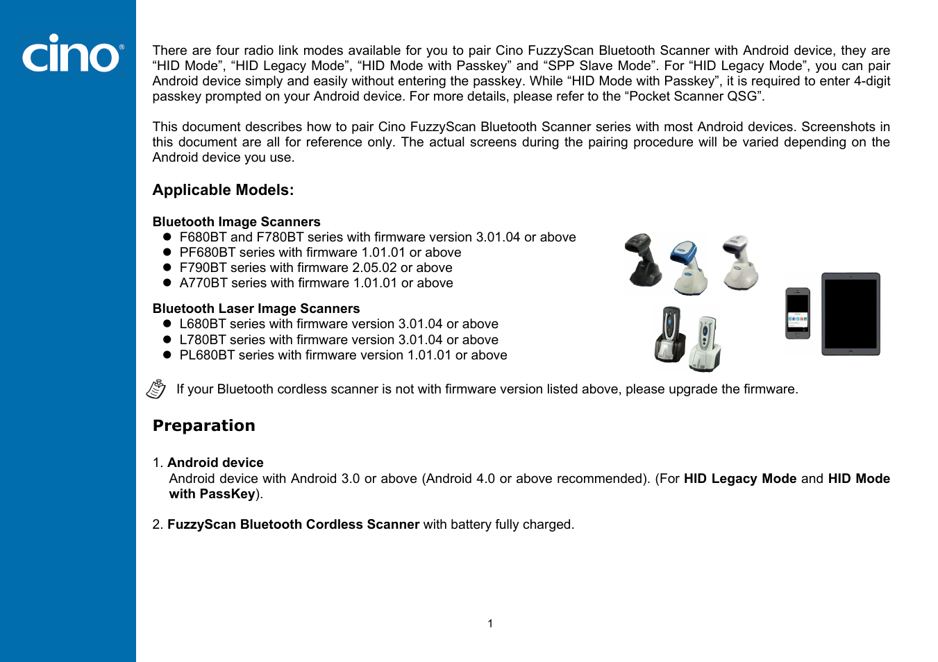 Cino PL680BT HC User Manual | Page 3 / 12