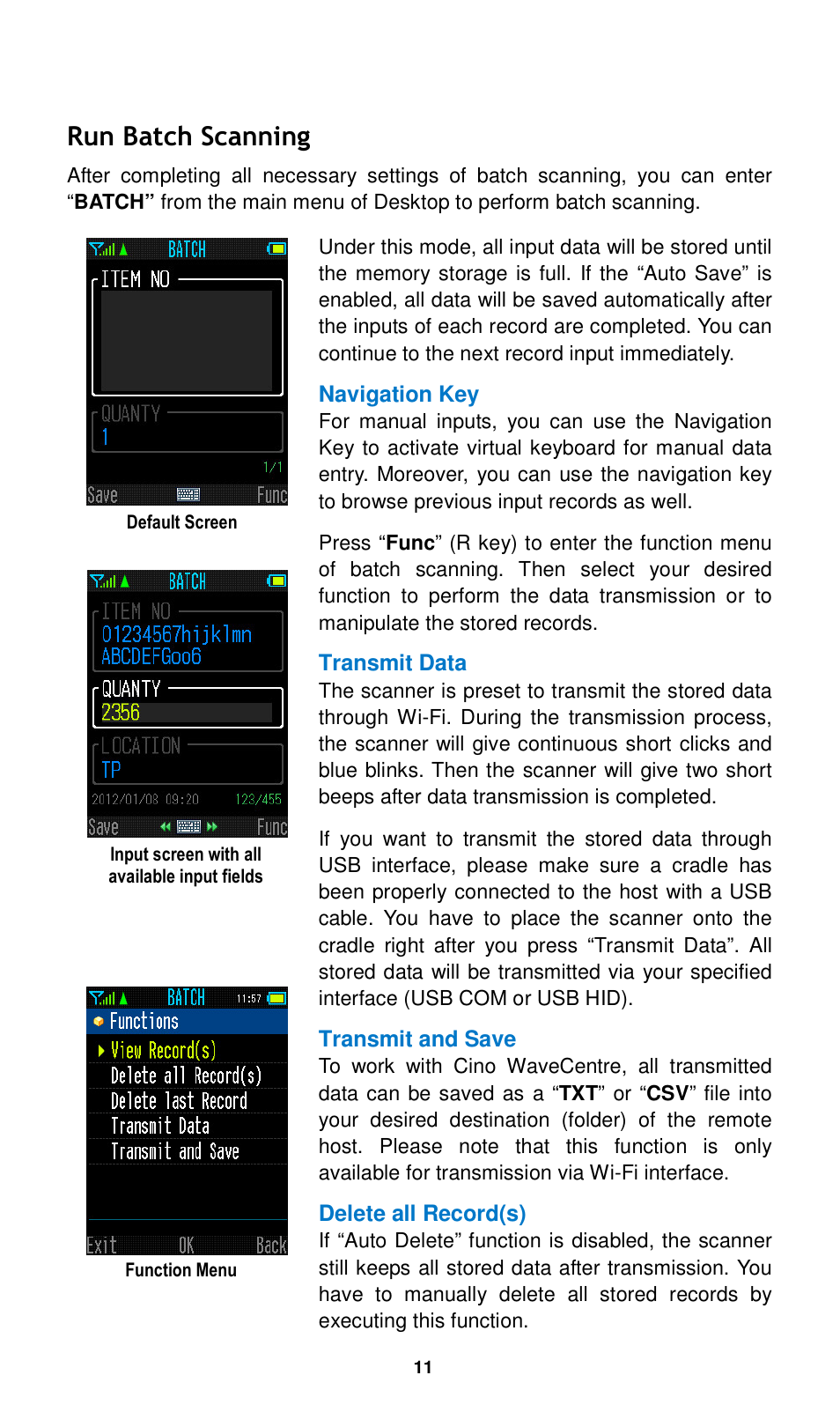Cino L780WD User Manual | Page 12 / 16