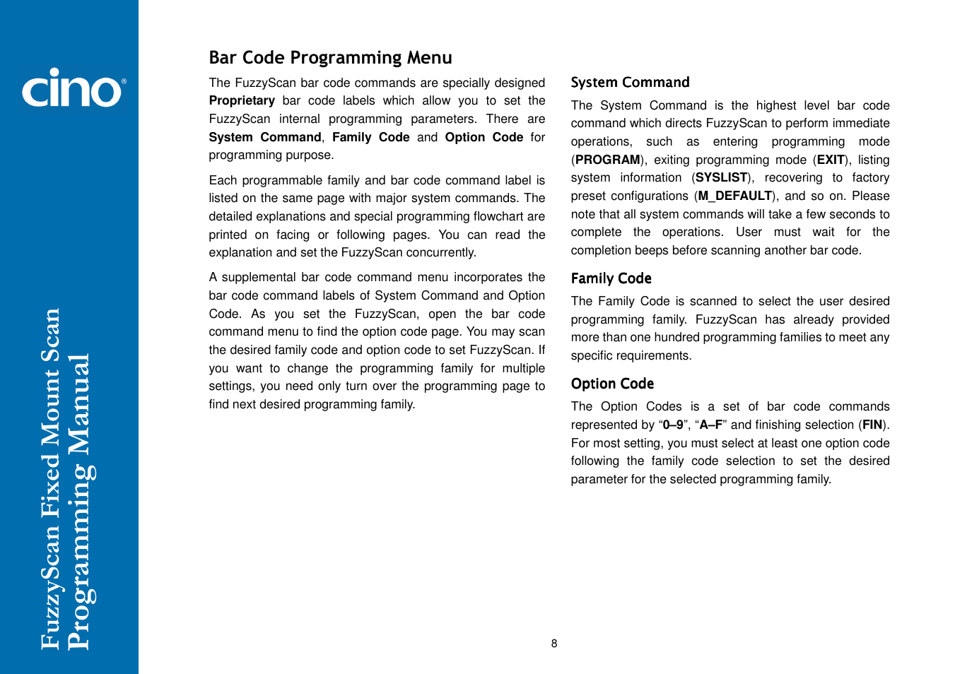 Cino FA470 User Manual | Page 14 / 92