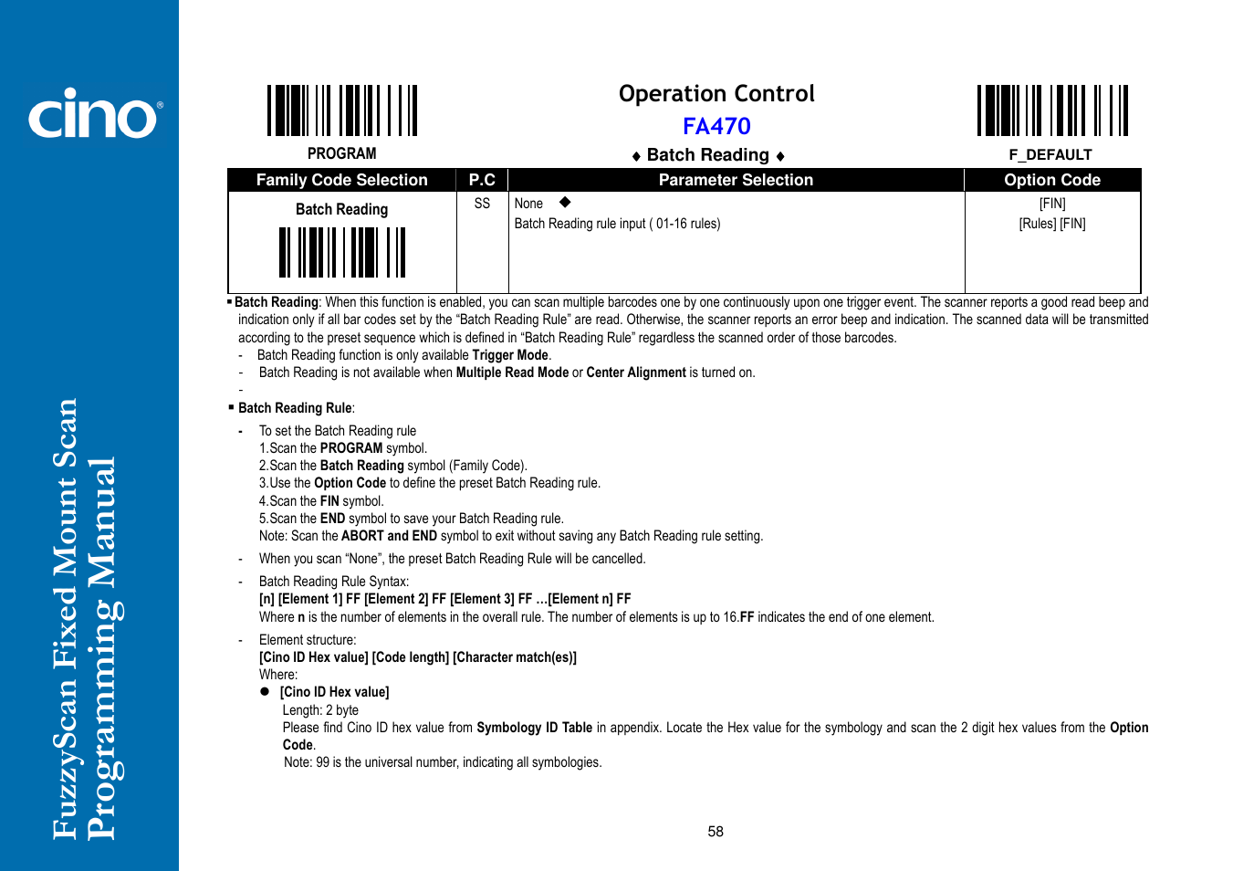 Cino FA470 User Manual | Page 64 / 92