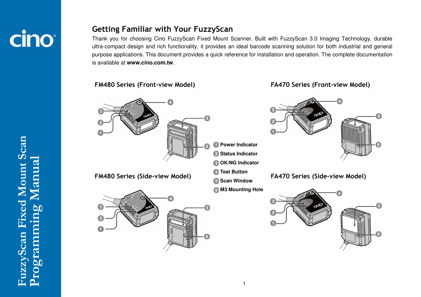 Cino FA470 User Manual | Page 7 / 92