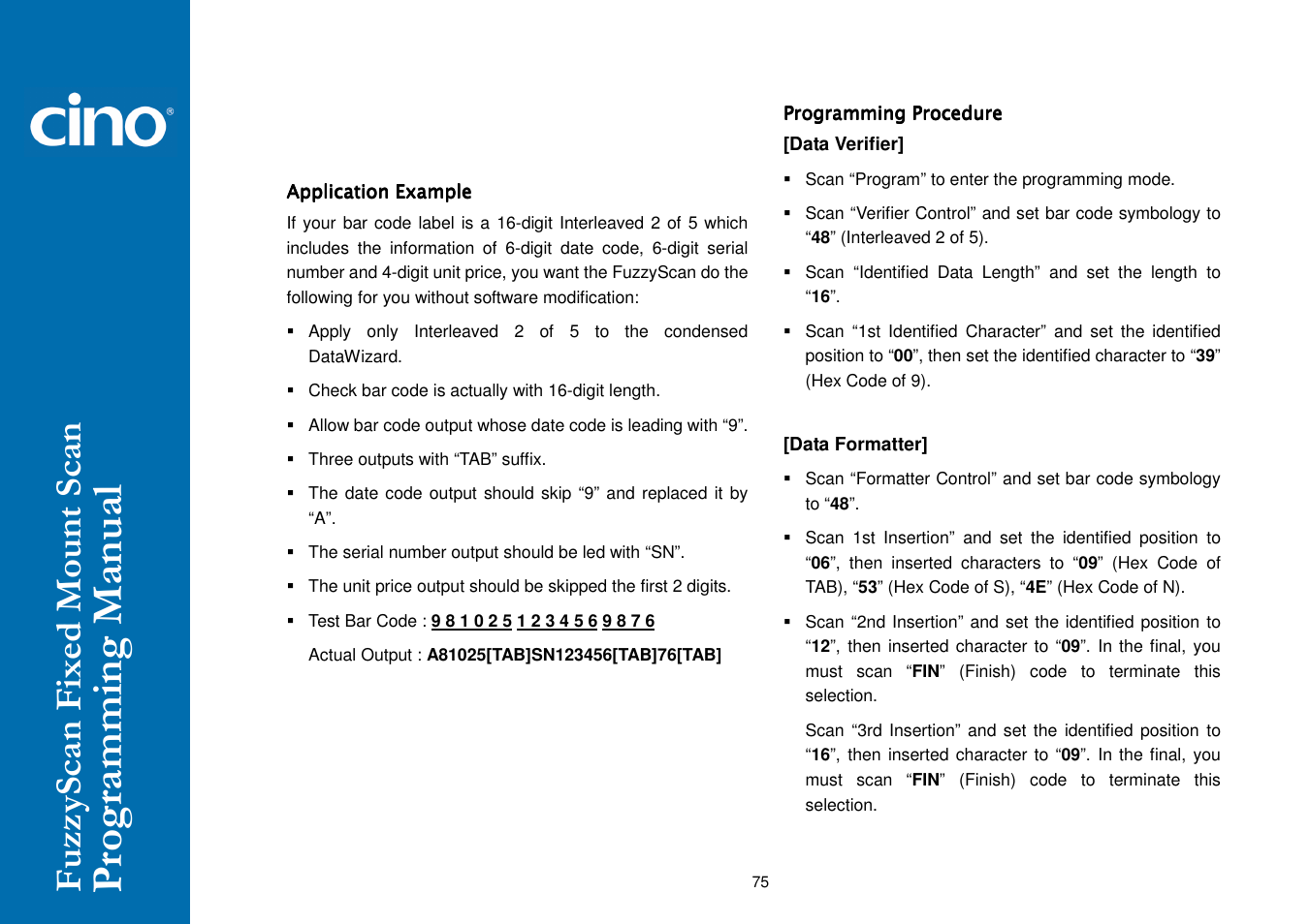 Cino FA470 User Manual | Page 81 / 92