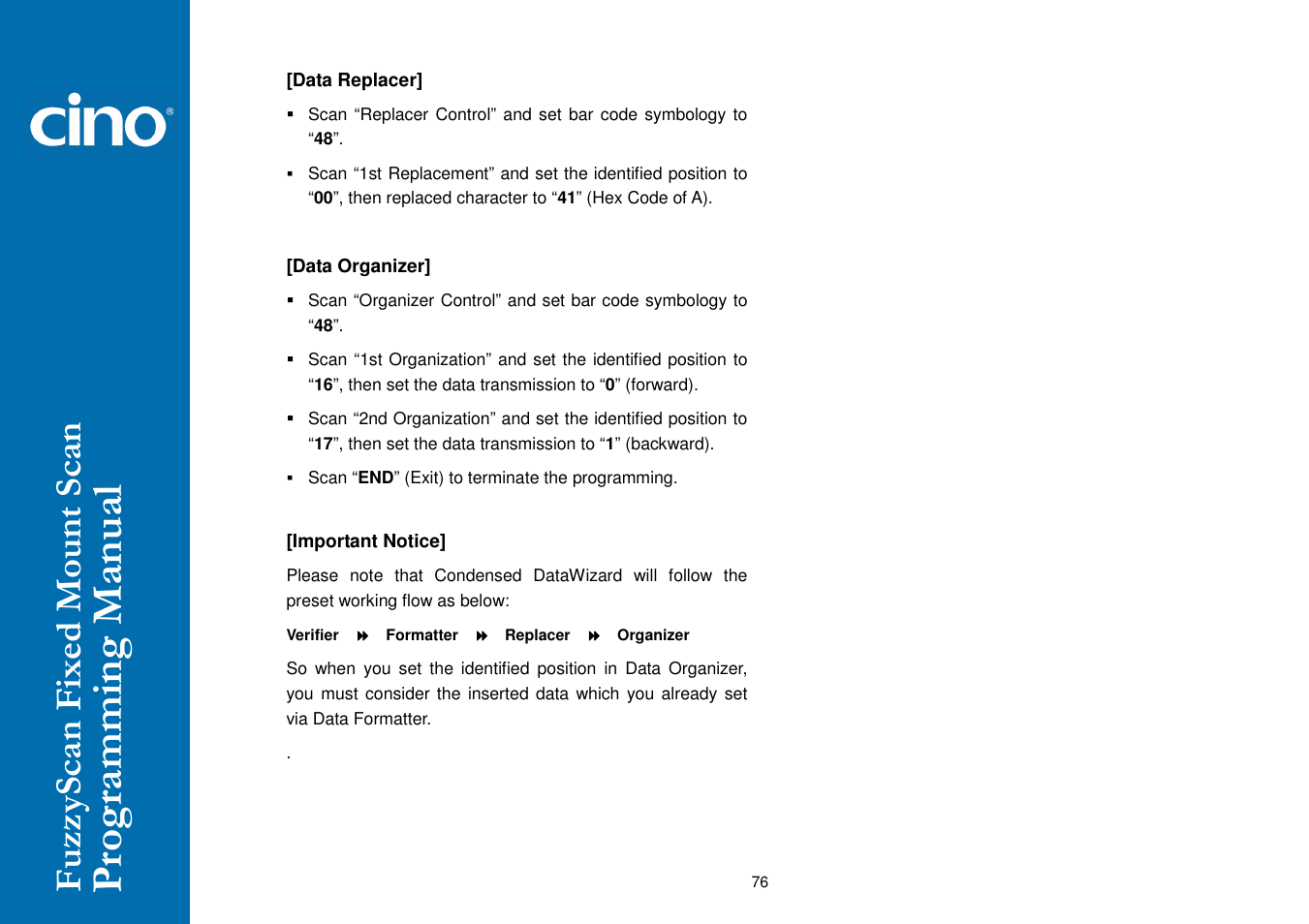 Cino FA470 User Manual | Page 82 / 92