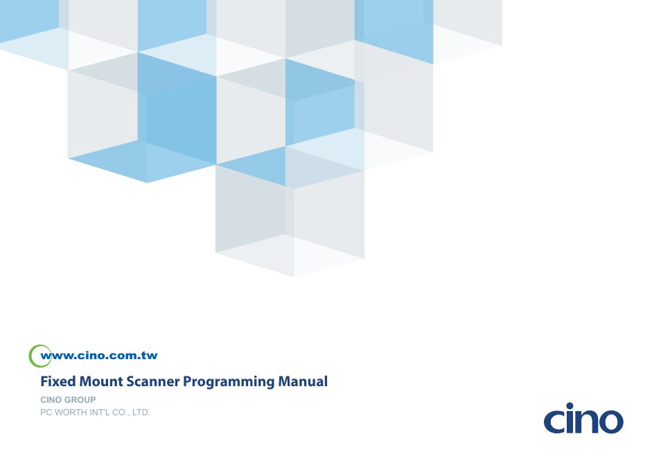 Fixed mount scanner programming manual | Cino FA470 User Manual | Page 92 / 92