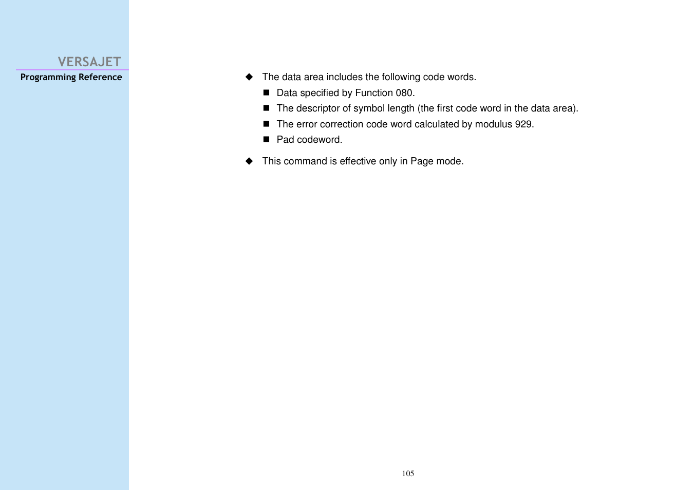 Versajet | Cino M230B User Manual | Page 114 / 245