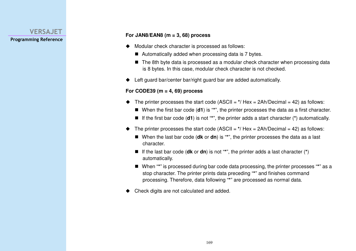 Versajet | Cino M230B User Manual | Page 178 / 245