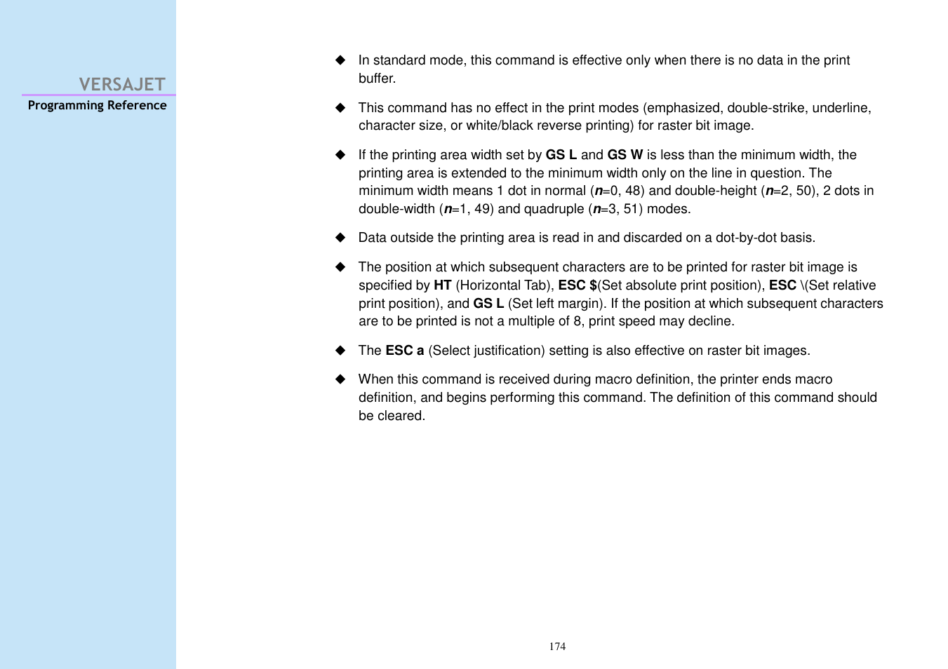 Versajet | Cino M230B User Manual | Page 183 / 245