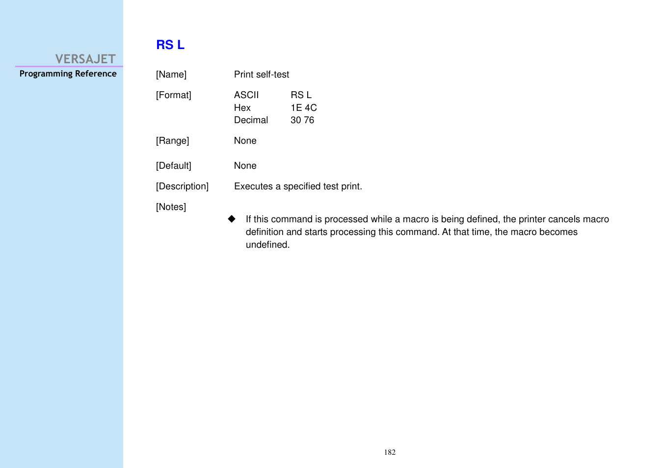 Versajet rs l | Cino M230B User Manual | Page 191 / 245