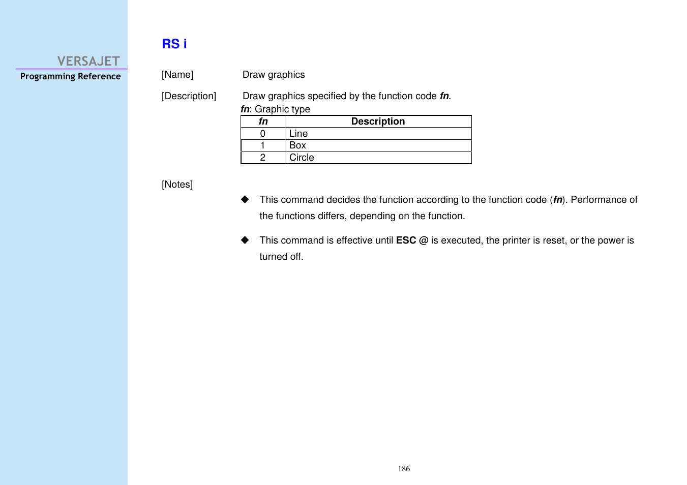 Versajet rs i | Cino M230B User Manual | Page 195 / 245